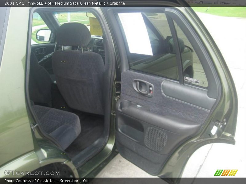 Medium Sage Green Metallic / Graphite 2001 GMC Jimmy SLE 4x4