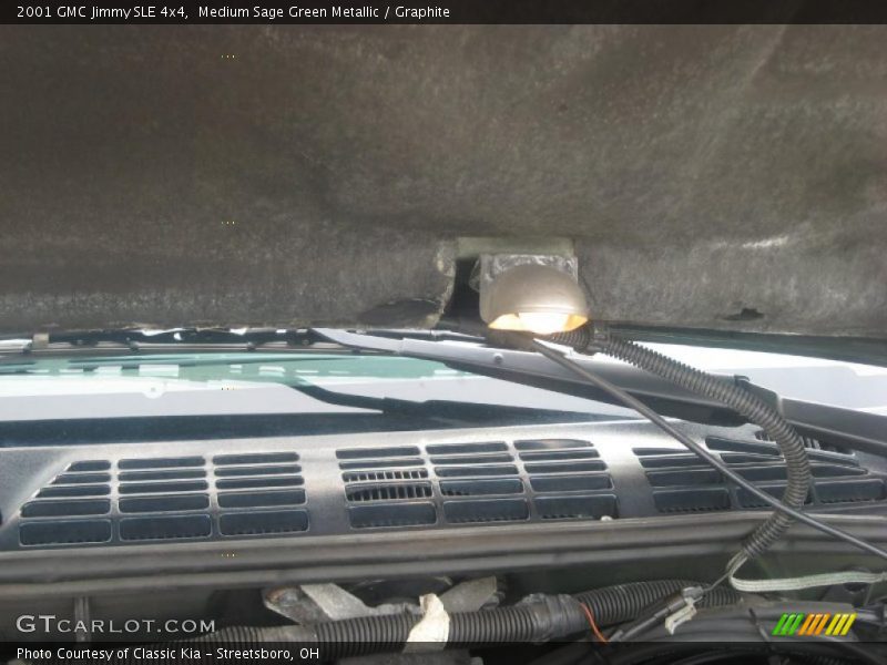 Medium Sage Green Metallic / Graphite 2001 GMC Jimmy SLE 4x4
