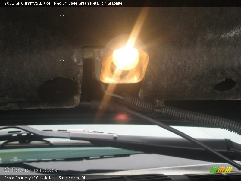 Medium Sage Green Metallic / Graphite 2001 GMC Jimmy SLE 4x4