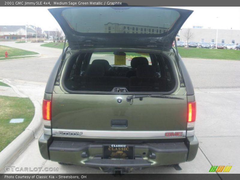 Medium Sage Green Metallic / Graphite 2001 GMC Jimmy SLE 4x4