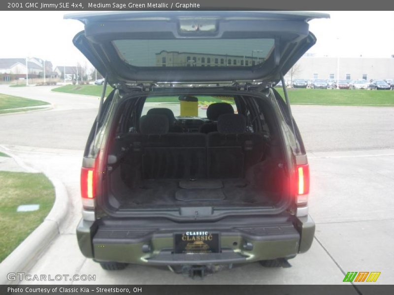 Medium Sage Green Metallic / Graphite 2001 GMC Jimmy SLE 4x4