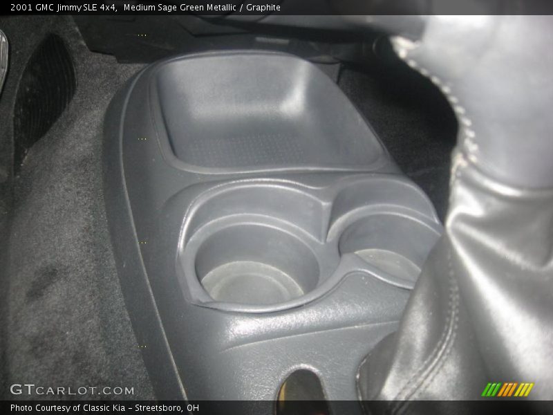Medium Sage Green Metallic / Graphite 2001 GMC Jimmy SLE 4x4