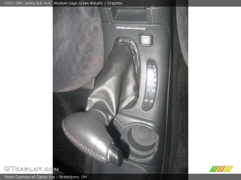 Medium Sage Green Metallic / Graphite 2001 GMC Jimmy SLE 4x4