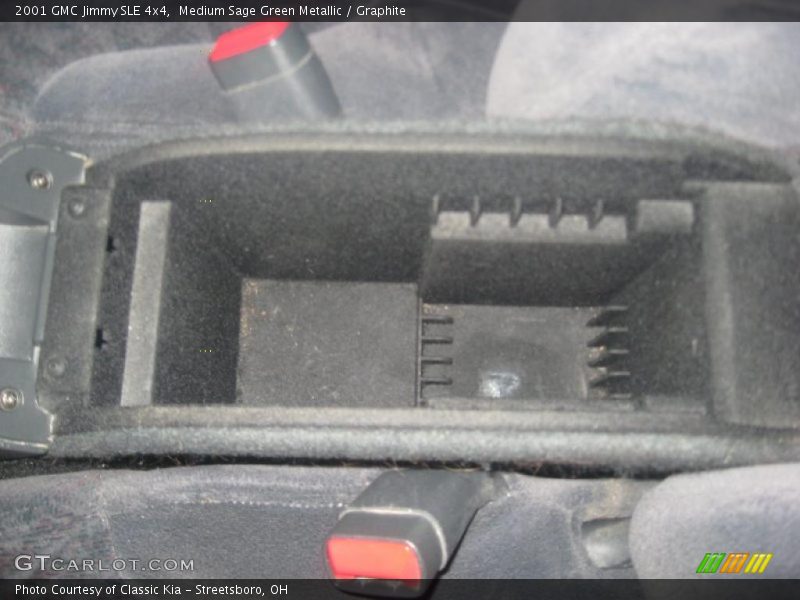 Medium Sage Green Metallic / Graphite 2001 GMC Jimmy SLE 4x4