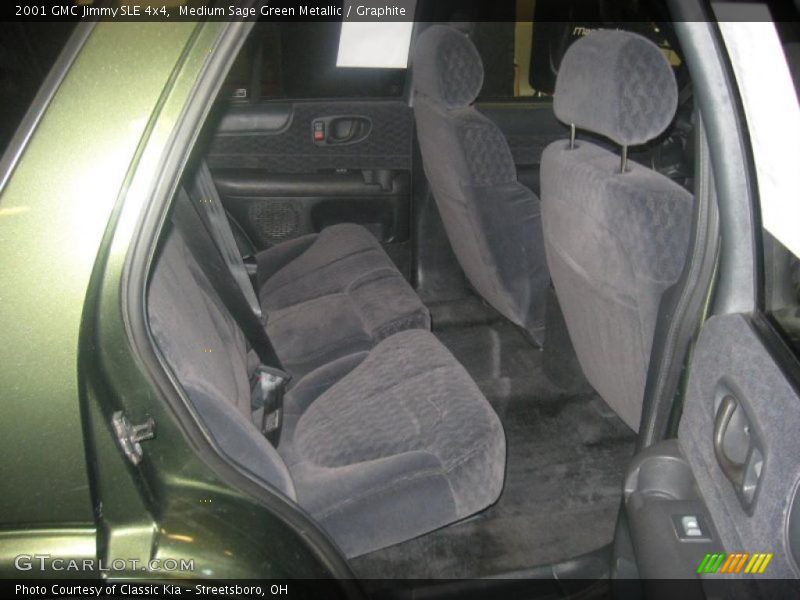 Medium Sage Green Metallic / Graphite 2001 GMC Jimmy SLE 4x4