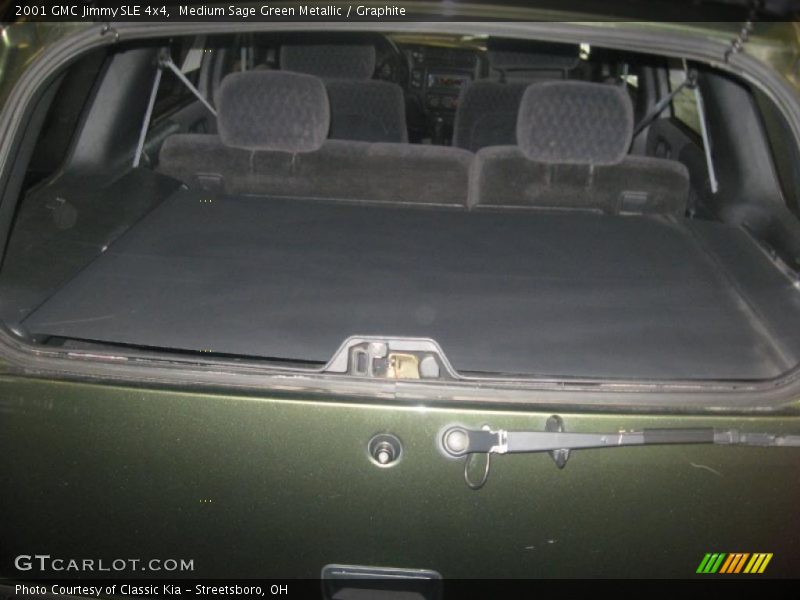 Medium Sage Green Metallic / Graphite 2001 GMC Jimmy SLE 4x4