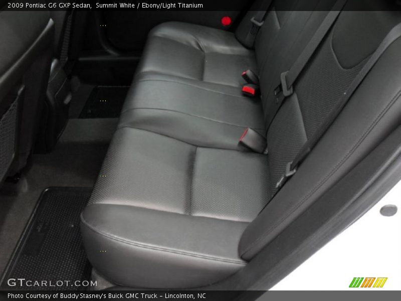 Summit White / Ebony/Light Titanium 2009 Pontiac G6 GXP Sedan