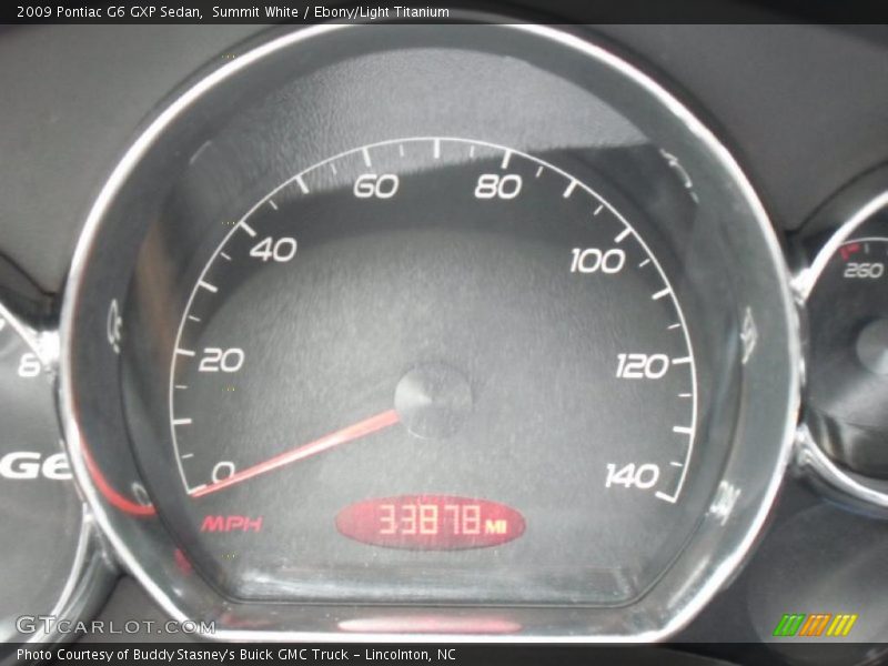 Summit White / Ebony/Light Titanium 2009 Pontiac G6 GXP Sedan