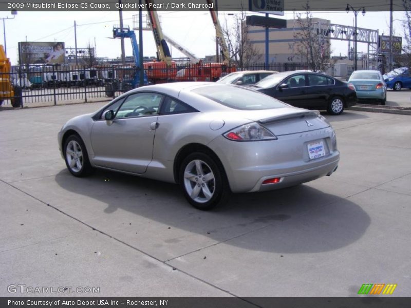 Quicksilver Pearl / Dark Charcoal 2009 Mitsubishi Eclipse GS Coupe