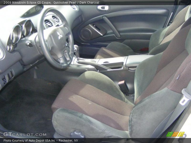 Quicksilver Pearl / Dark Charcoal 2009 Mitsubishi Eclipse GS Coupe