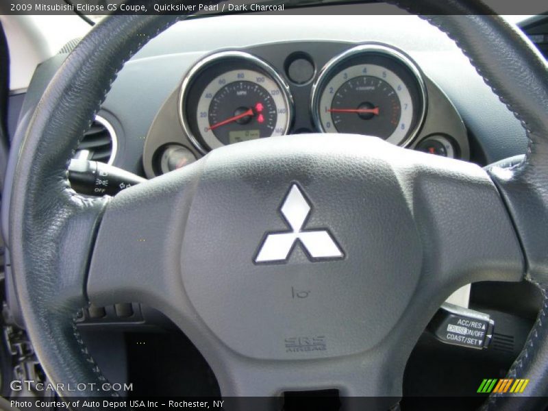 Quicksilver Pearl / Dark Charcoal 2009 Mitsubishi Eclipse GS Coupe