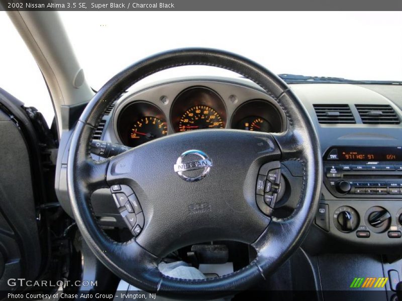 Super Black / Charcoal Black 2002 Nissan Altima 3.5 SE