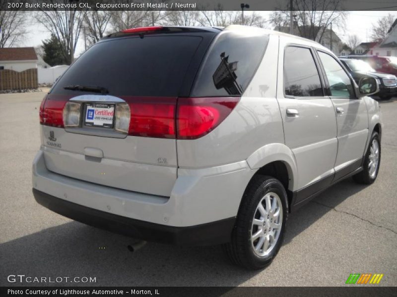 Cappuccino Frost Metallic / Neutral 2007 Buick Rendezvous CXL