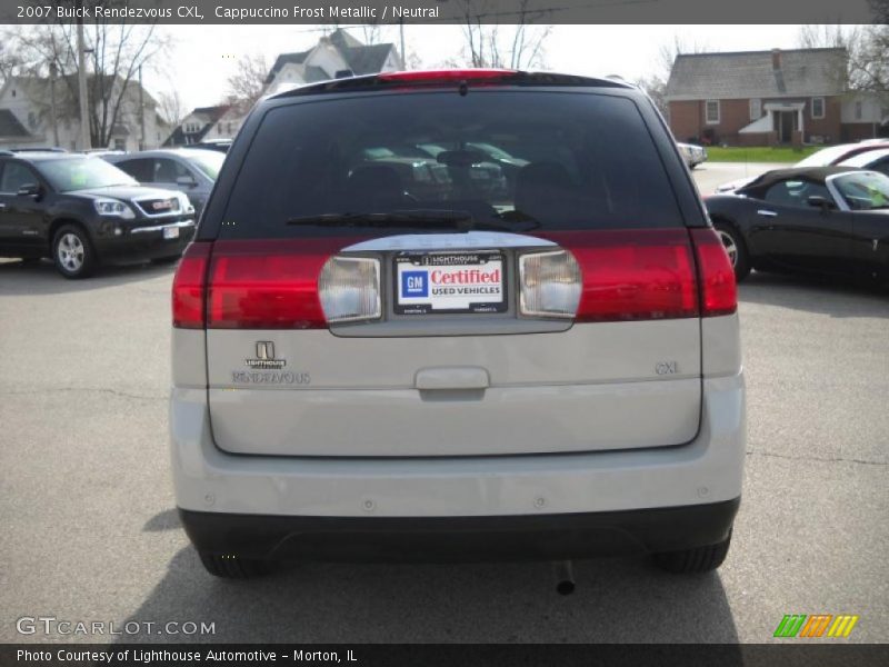 Cappuccino Frost Metallic / Neutral 2007 Buick Rendezvous CXL