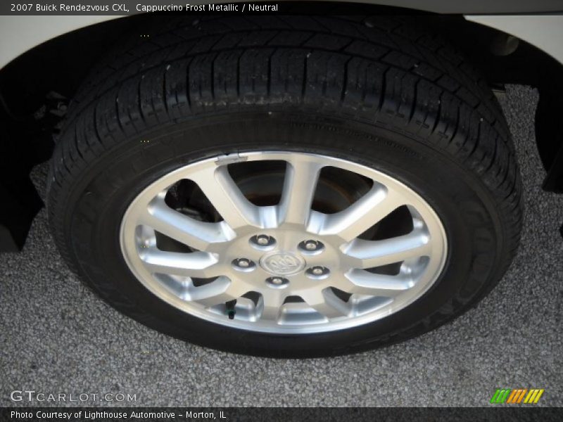Cappuccino Frost Metallic / Neutral 2007 Buick Rendezvous CXL