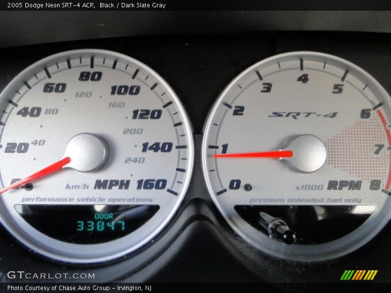 Black / Dark Slate Gray 2005 Dodge Neon SRT-4 ACR