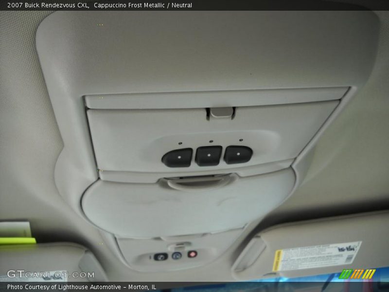 Cappuccino Frost Metallic / Neutral 2007 Buick Rendezvous CXL
