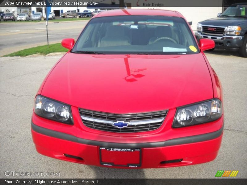 Victory Red / Medium Gray 2004 Chevrolet Impala