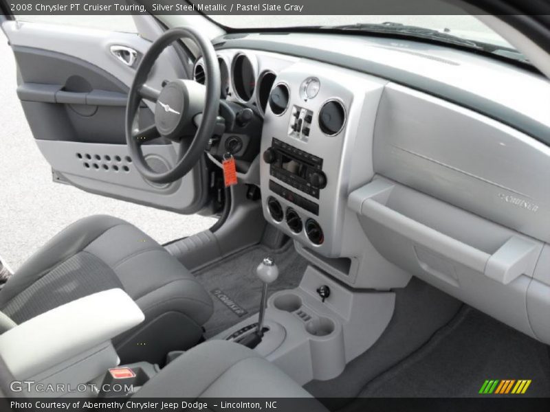 Silver Steel Metallic / Pastel Slate Gray 2008 Chrysler PT Cruiser Touring