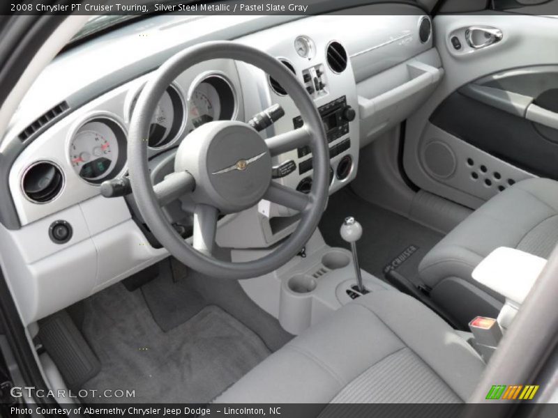 Silver Steel Metallic / Pastel Slate Gray 2008 Chrysler PT Cruiser Touring