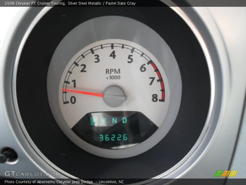 Silver Steel Metallic / Pastel Slate Gray 2008 Chrysler PT Cruiser Touring