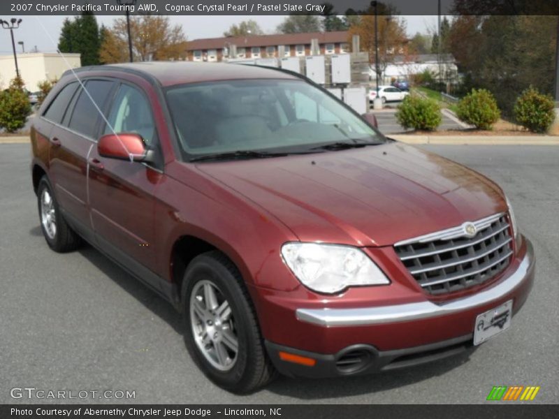 Cognac Crystal Pearl / Pastel Slate Gray 2007 Chrysler Pacifica Touring AWD