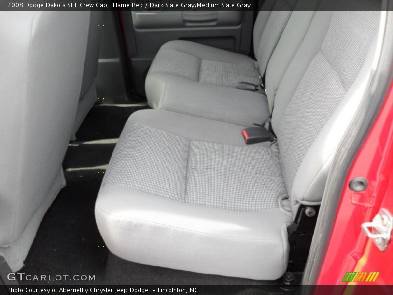Flame Red / Dark Slate Gray/Medium Slate Gray 2008 Dodge Dakota SLT Crew Cab