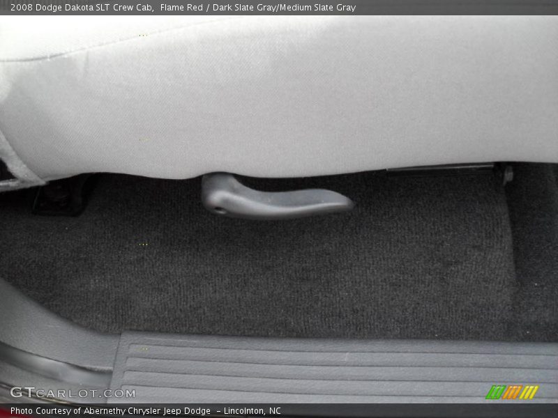 Flame Red / Dark Slate Gray/Medium Slate Gray 2008 Dodge Dakota SLT Crew Cab