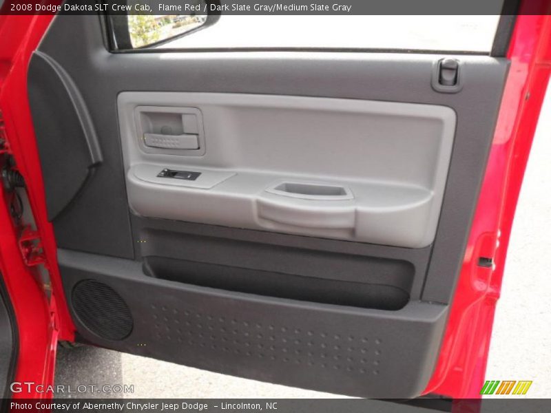 Flame Red / Dark Slate Gray/Medium Slate Gray 2008 Dodge Dakota SLT Crew Cab