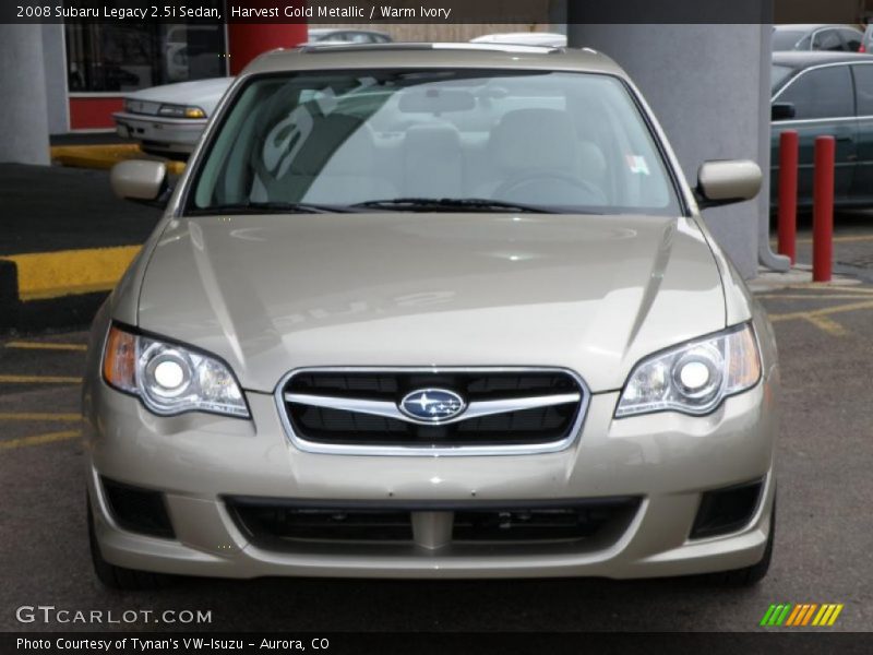 Harvest Gold Metallic / Warm Ivory 2008 Subaru Legacy 2.5i Sedan