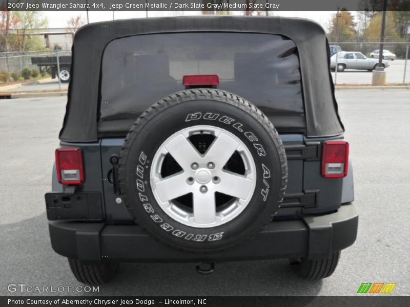 Jeep Green Metallic / Dark Slate Gray/Medium Slate Gray 2007 Jeep Wrangler Sahara 4x4
