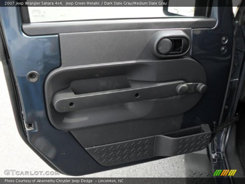 Jeep Green Metallic / Dark Slate Gray/Medium Slate Gray 2007 Jeep Wrangler Sahara 4x4