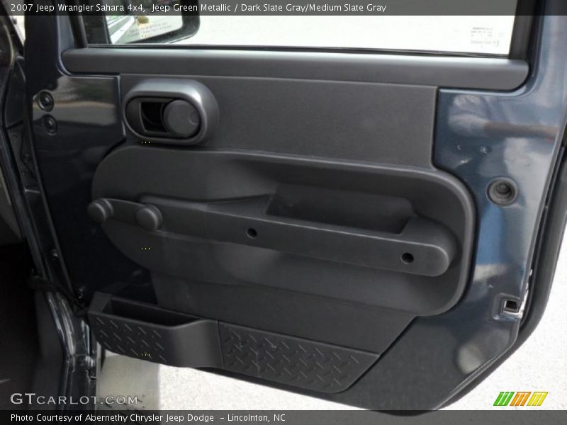 Jeep Green Metallic / Dark Slate Gray/Medium Slate Gray 2007 Jeep Wrangler Sahara 4x4