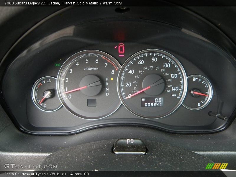 Harvest Gold Metallic / Warm Ivory 2008 Subaru Legacy 2.5i Sedan