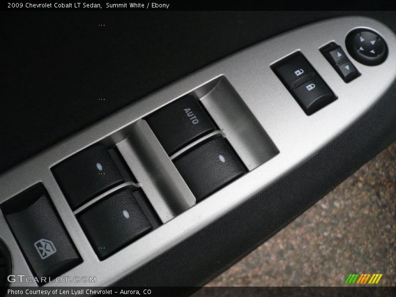 Summit White / Ebony 2009 Chevrolet Cobalt LT Sedan