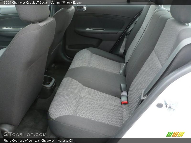 Summit White / Ebony 2009 Chevrolet Cobalt LT Sedan