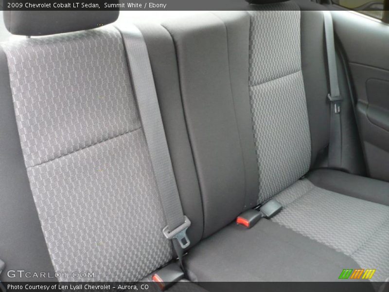Summit White / Ebony 2009 Chevrolet Cobalt LT Sedan