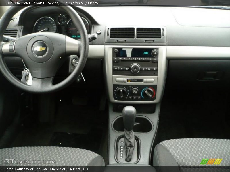 Summit White / Ebony 2009 Chevrolet Cobalt LT Sedan