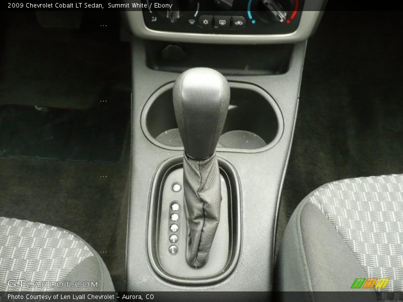 Summit White / Ebony 2009 Chevrolet Cobalt LT Sedan