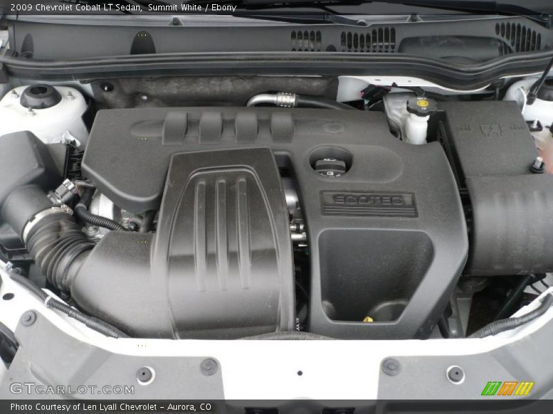 Summit White / Ebony 2009 Chevrolet Cobalt LT Sedan
