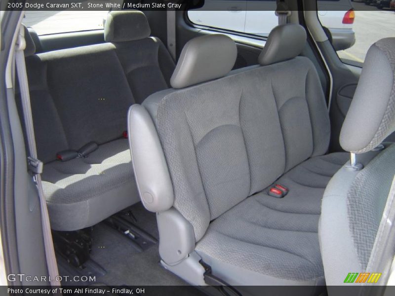 Stone White / Medium Slate Gray 2005 Dodge Caravan SXT