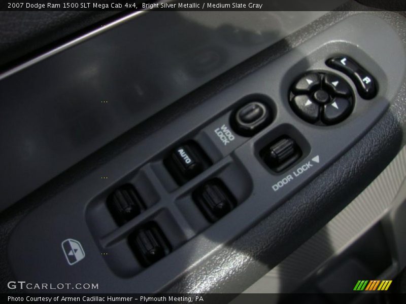 Bright Silver Metallic / Medium Slate Gray 2007 Dodge Ram 1500 SLT Mega Cab 4x4