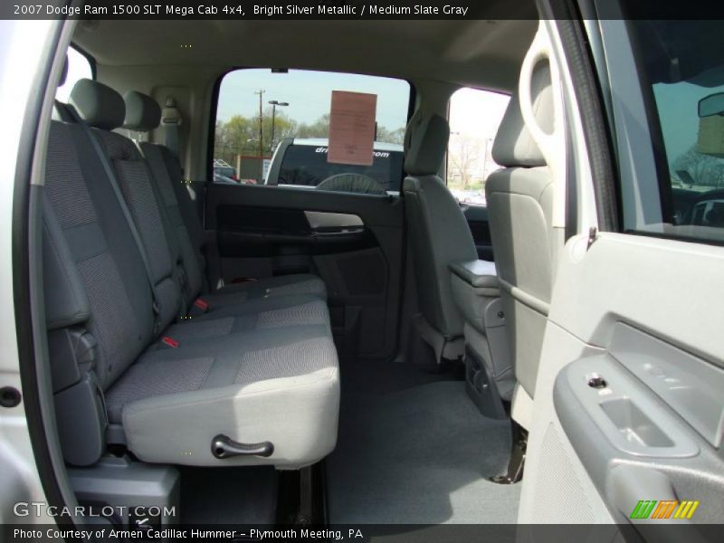 Bright Silver Metallic / Medium Slate Gray 2007 Dodge Ram 1500 SLT Mega Cab 4x4