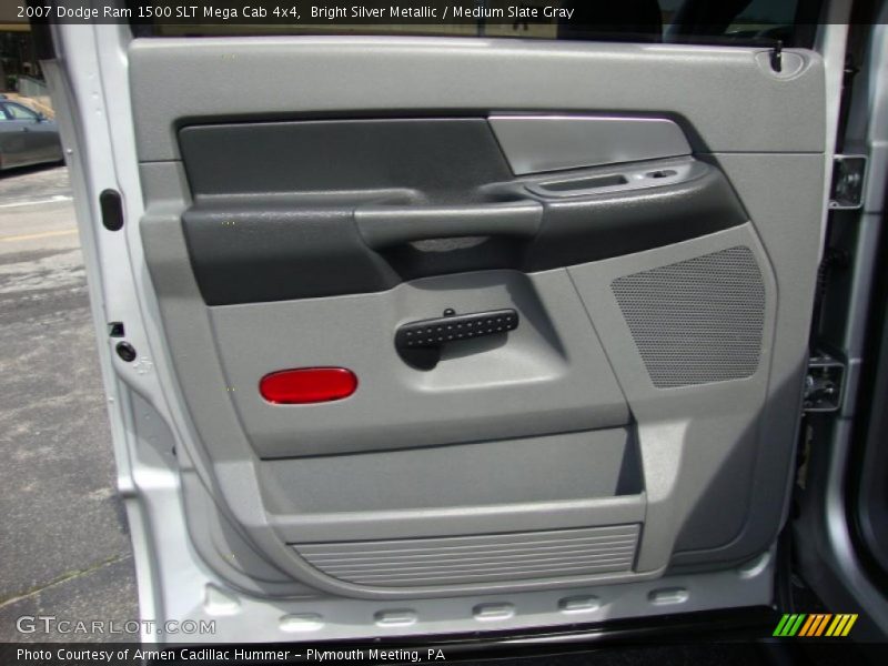 Bright Silver Metallic / Medium Slate Gray 2007 Dodge Ram 1500 SLT Mega Cab 4x4