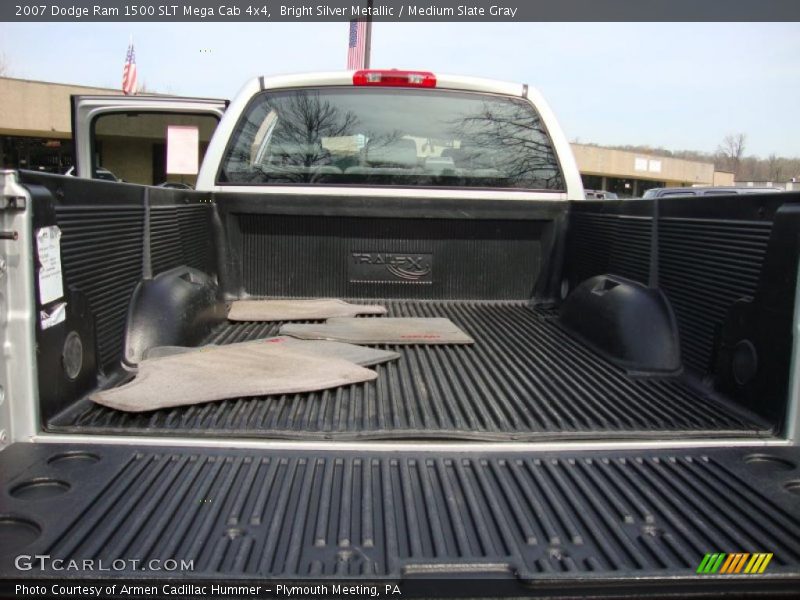 Bright Silver Metallic / Medium Slate Gray 2007 Dodge Ram 1500 SLT Mega Cab 4x4