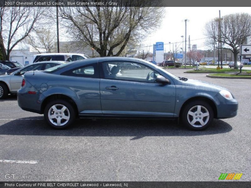Blue Granite Metallic / Gray 2007 Chevrolet Cobalt LS Coupe