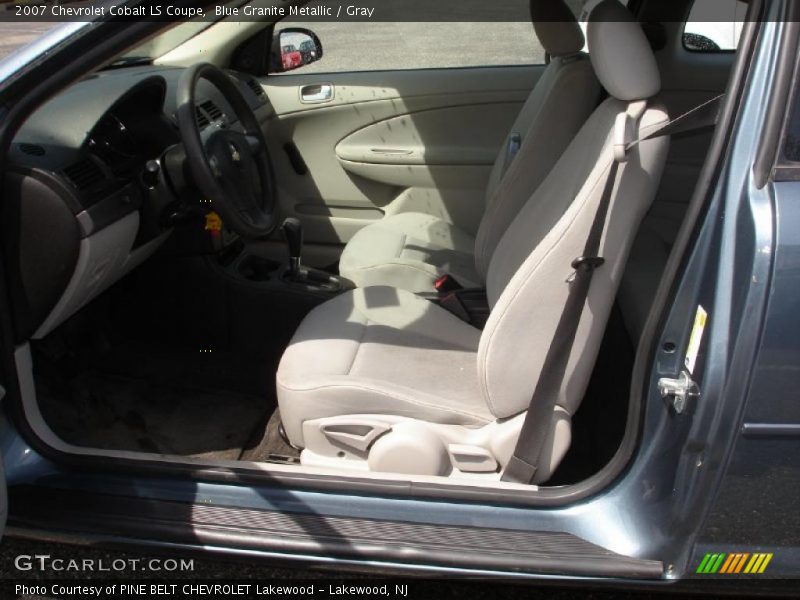 Blue Granite Metallic / Gray 2007 Chevrolet Cobalt LS Coupe