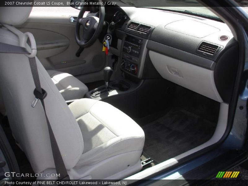 Blue Granite Metallic / Gray 2007 Chevrolet Cobalt LS Coupe