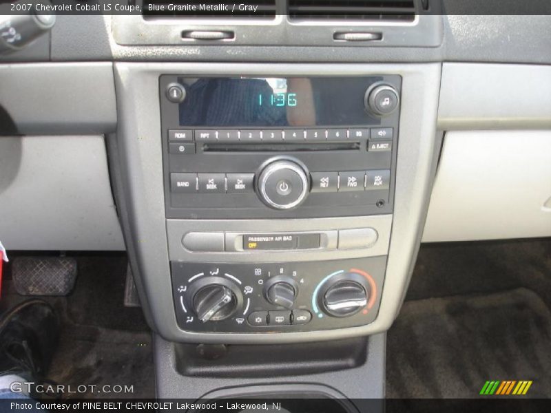 Blue Granite Metallic / Gray 2007 Chevrolet Cobalt LS Coupe