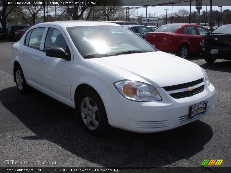 Summit White / Gray 2006 Chevrolet Cobalt LS Sedan